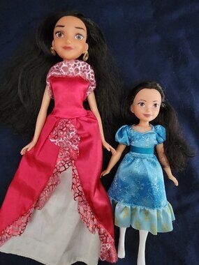 Disney's Elena of Avalor and Princess Isabel dolls